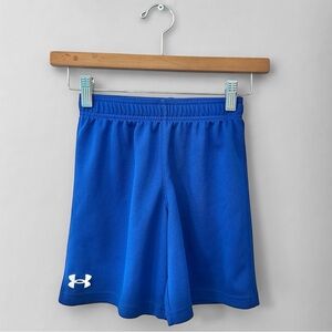Under Armour Royal Blue Performance Shorts Boy Size 7